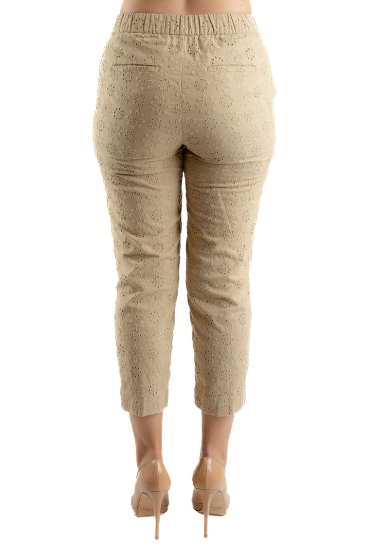 Pantalón Ann Taylor café, vista posterior – ClosetRehab