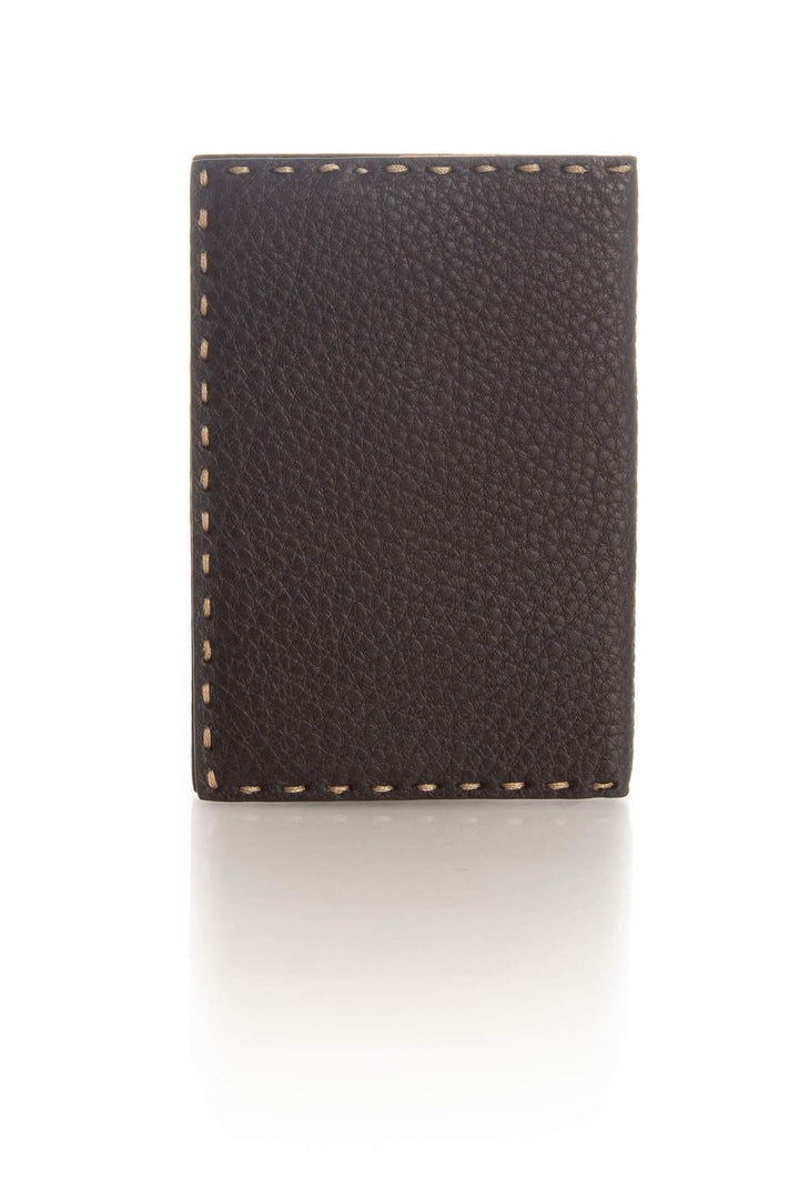Monedero Fendi café, vista lateral – ClosetRehab
