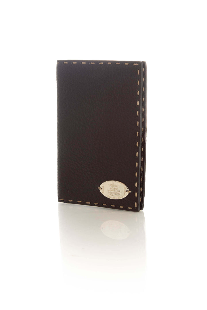 Monedero Fendi café, vista posterior – ClosetRehab