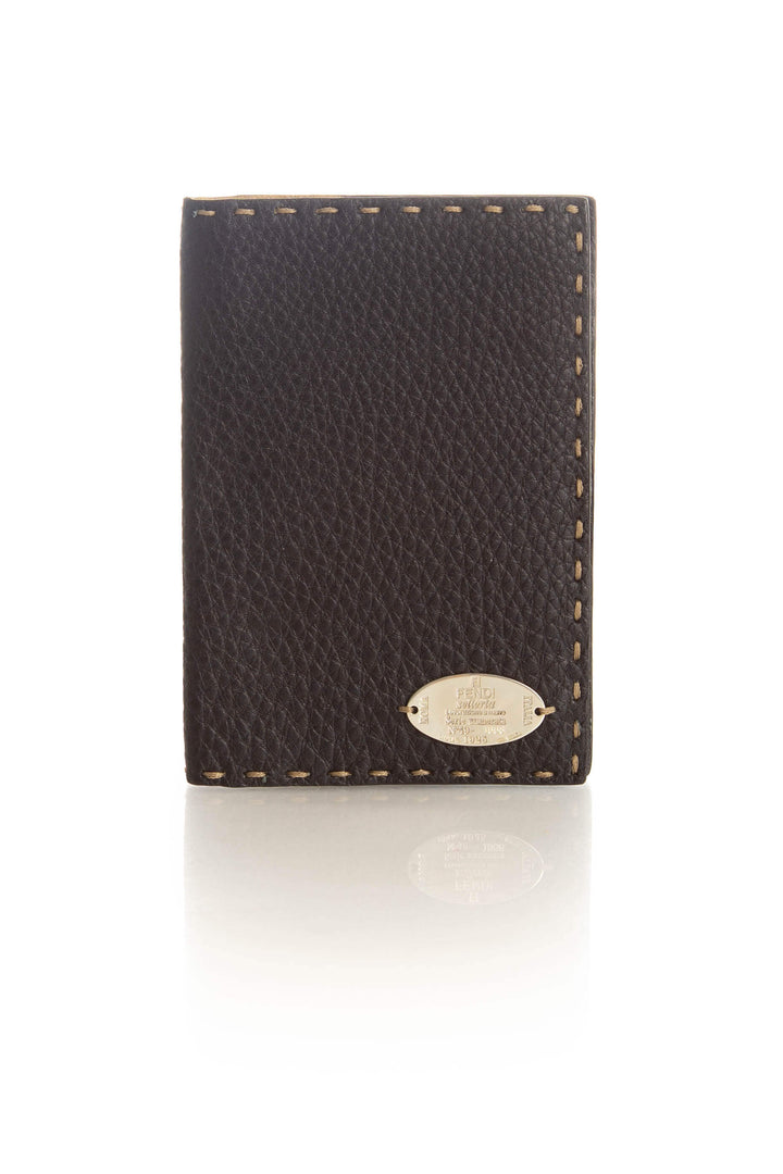 Monedero Fendi café, vista frontal – ClosetRehab