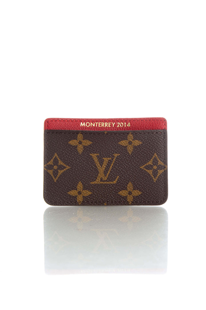 Monedero Louis Vuitton café, vista posterior – ClosetRehab