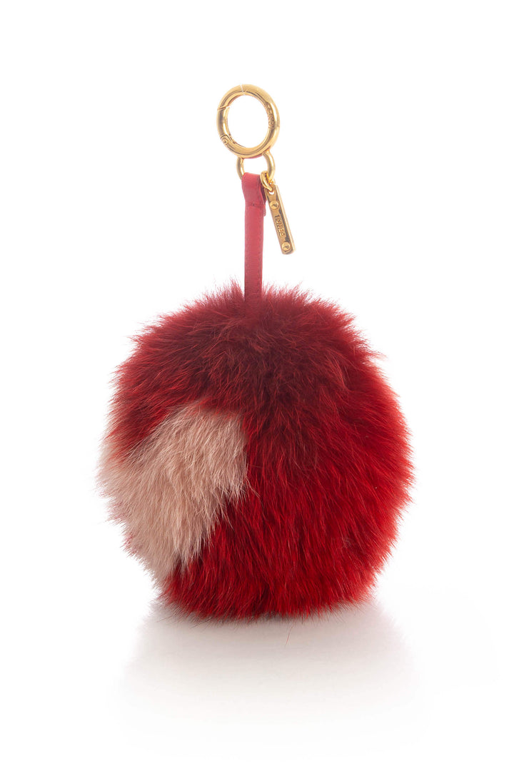 Llavero Fendi rojo, vista posterior – ClosetRehab