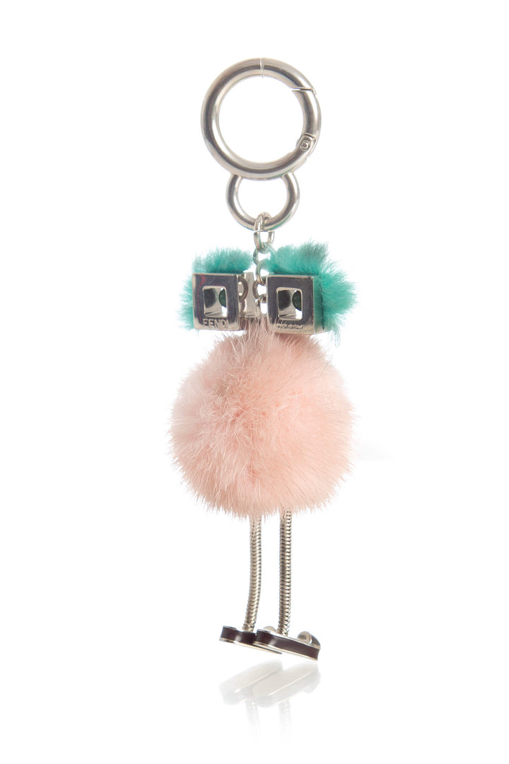 Llavero Fendi rosa, vista posterior – ClosetRehab