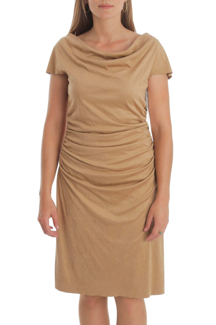 Vestido BCBG Maxazria NWT negro, vista frontal – ClosetRehab