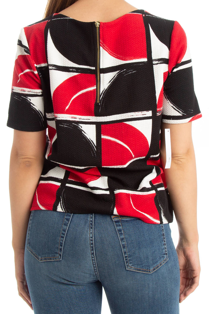 Blusa Chico's rojo, vista posterior – ClosetRehab