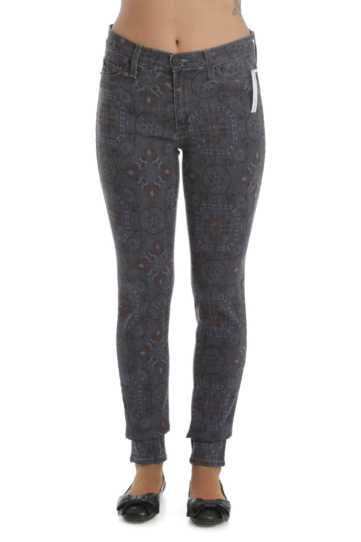 Jeans Hudson gris, vista frontal – ClosetRehab