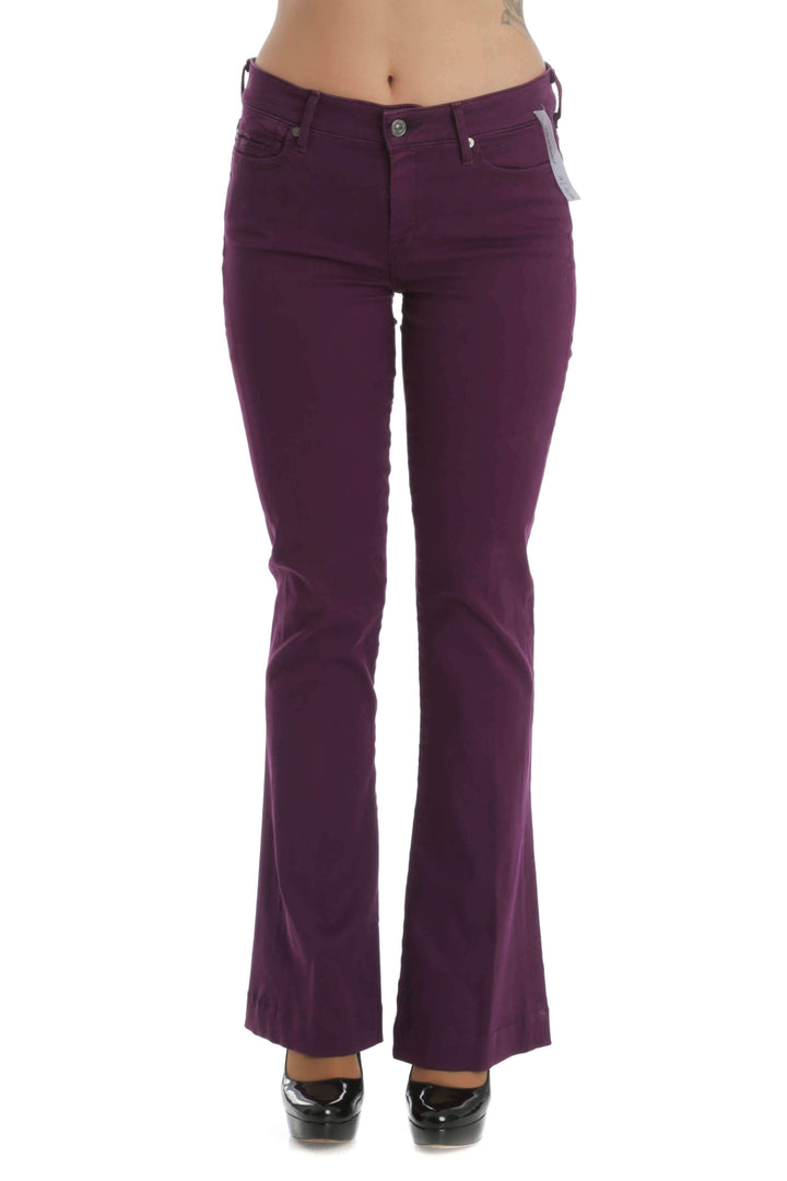 Jeans 7 For all Mankind morado, vista frontal – ClosetRehab