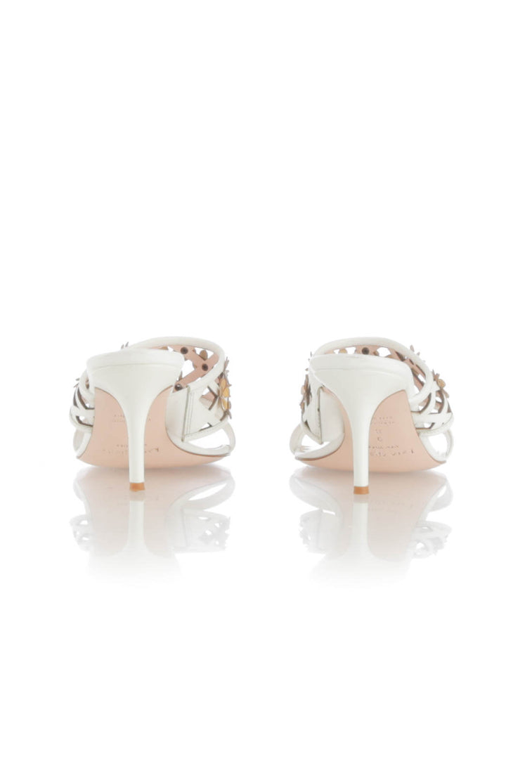 Zapato Kate Spade blanco, detalle – ClosetRehab