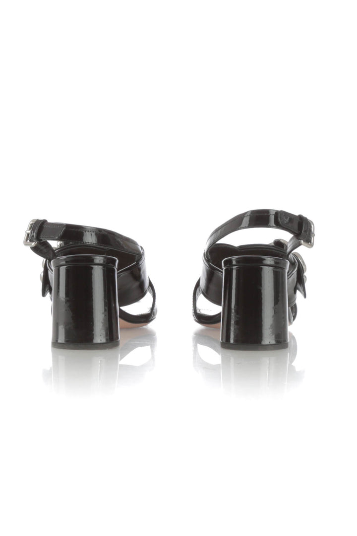 Zapato Prada negro, detalle – ClosetRehab