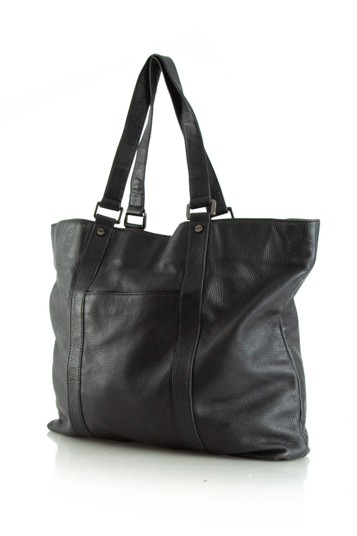 Bolsa Kenneth Cole negro, vista lateral – ClosetRehab
