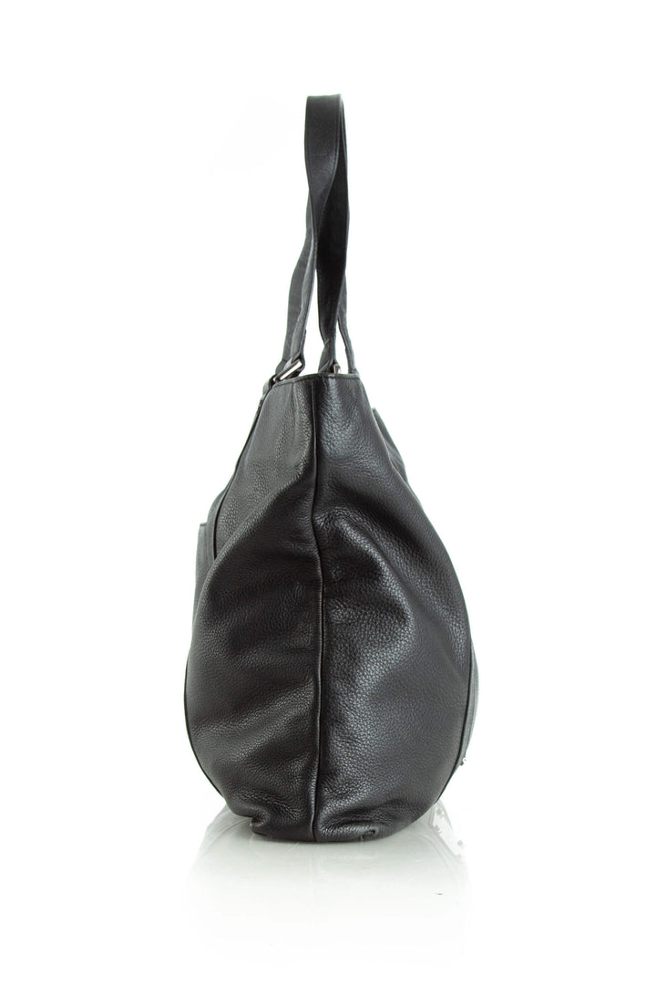 Bolsa Kenneth Cole negro, detalle – ClosetRehab