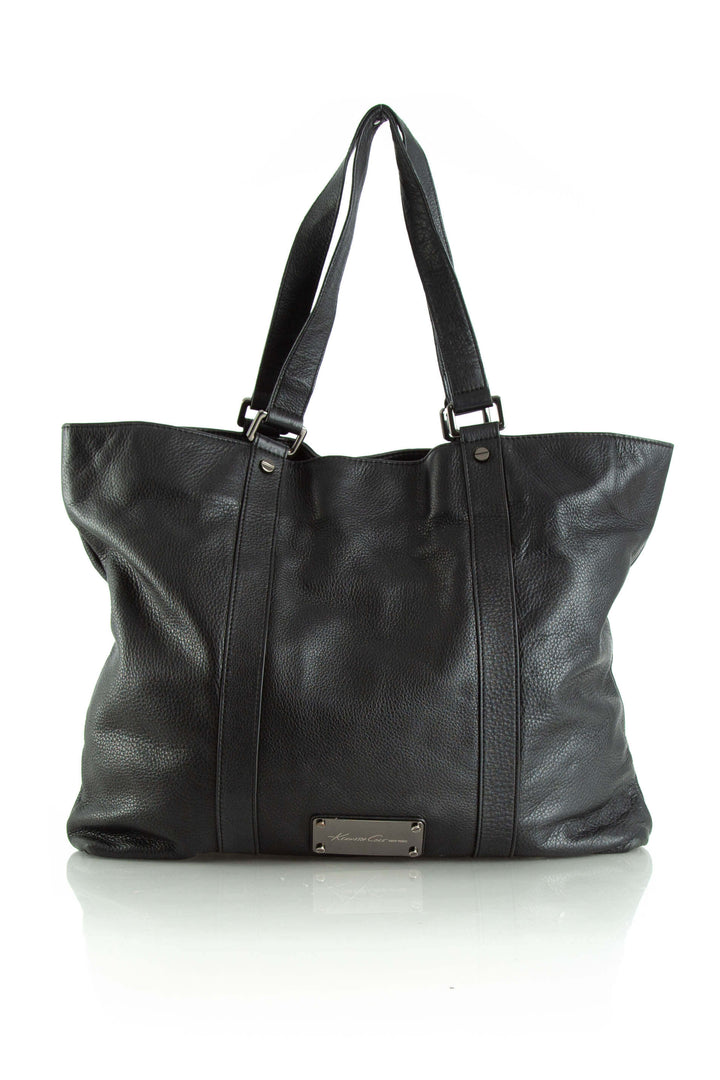 Bolsa Kenneth Cole negro, vista frontal – ClosetRehab