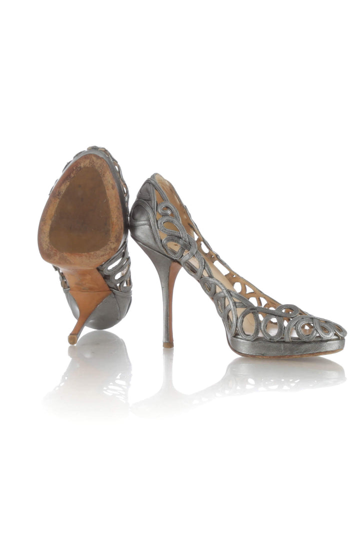 Zapato Prada gris, detalle 6 – ClosetRehab