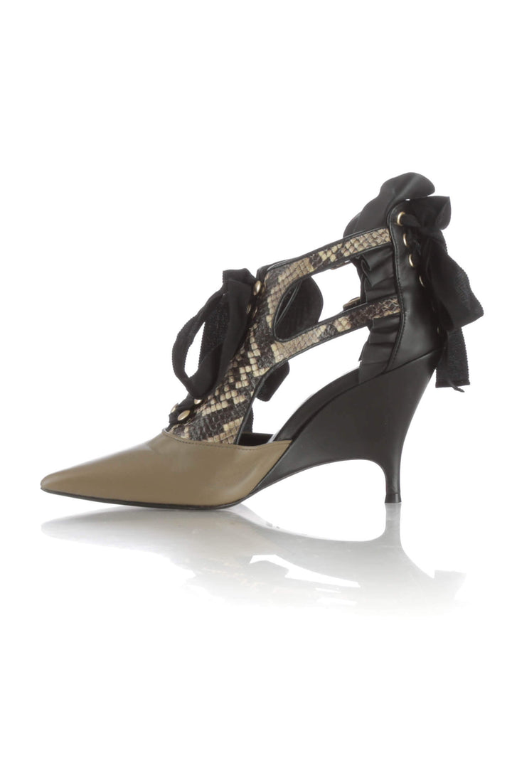 Zapato Zimmermann negro, vista lateral – ClosetRehab