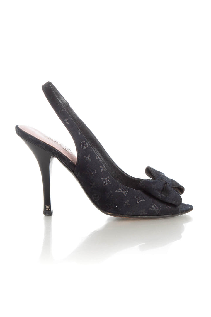 Zapato Louis Vuitton azul, vista frontal – ClosetRehab