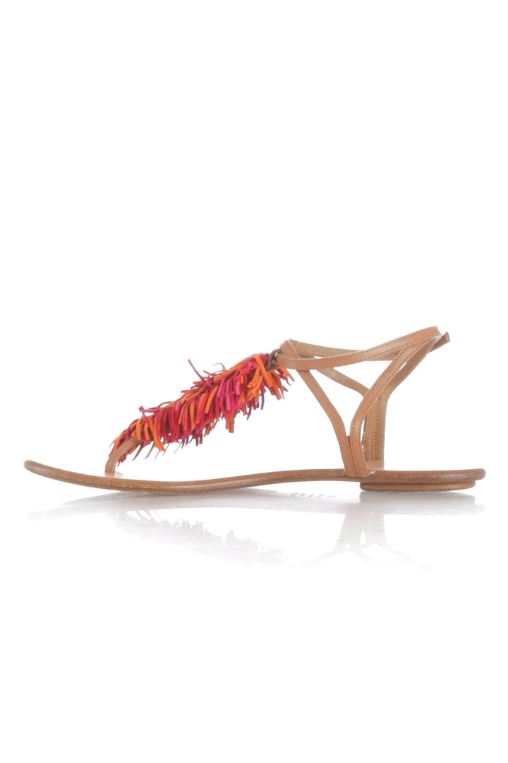 Zapato Aquazzura café, vista lateral – ClosetRehab