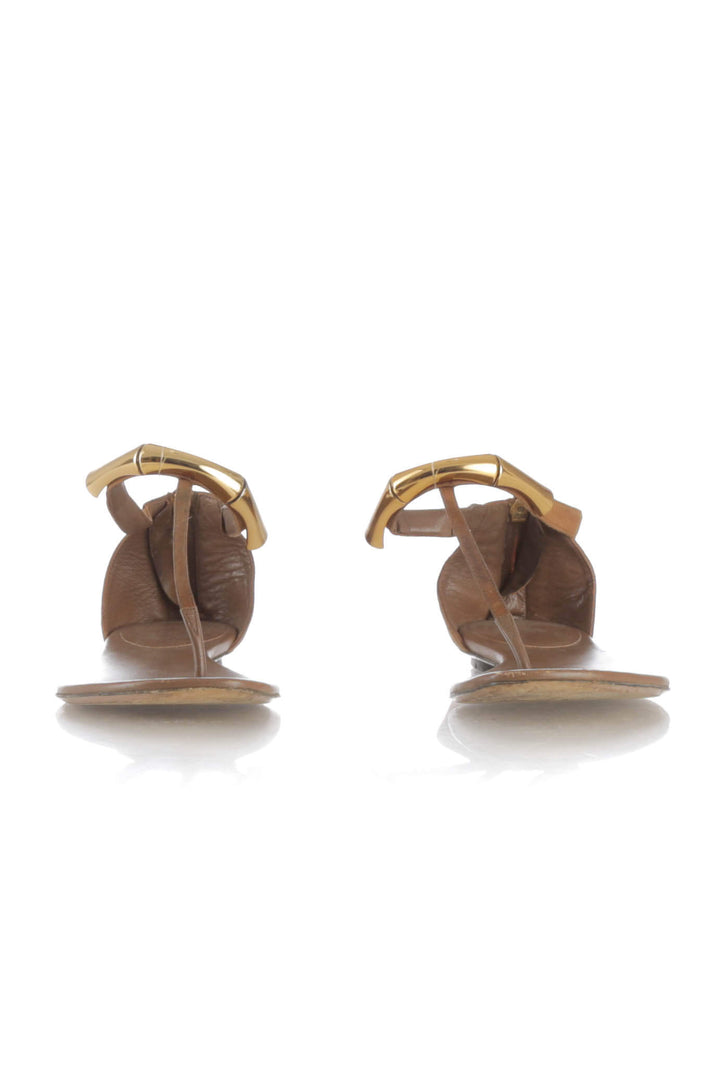 Zapato Gucci café, detalle 5 – ClosetRehab