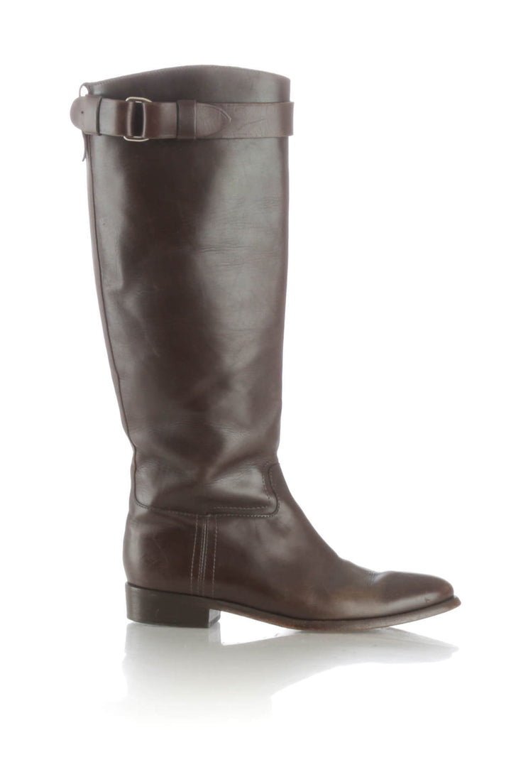 Zapato Burberry café, vista frontal – ClosetRehab