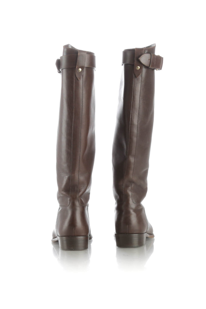 Zapato Burberry café, detalle – ClosetRehab