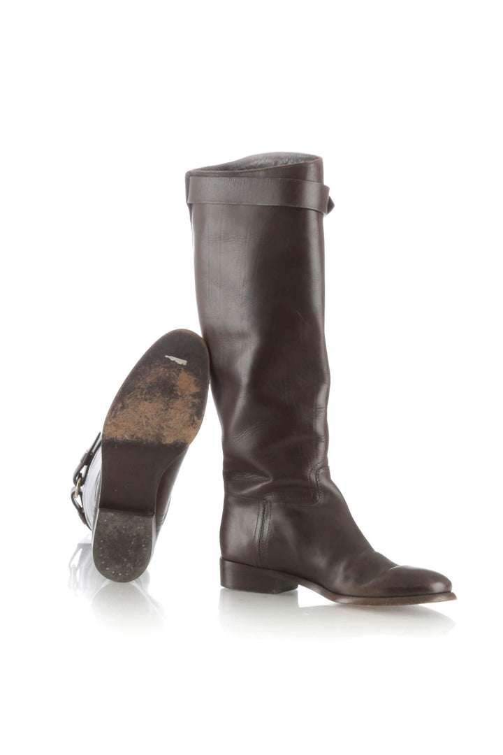 Zapato Burberry café, detalle 6 – ClosetRehab