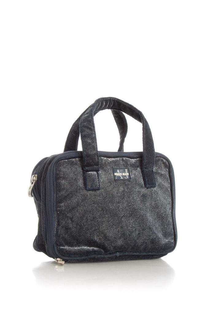 Bolsa Armani Jeans azul, vista posterior – ClosetRehab