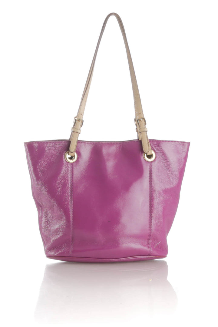 Bolsa Michael Kors morado, detalle – ClosetRehab