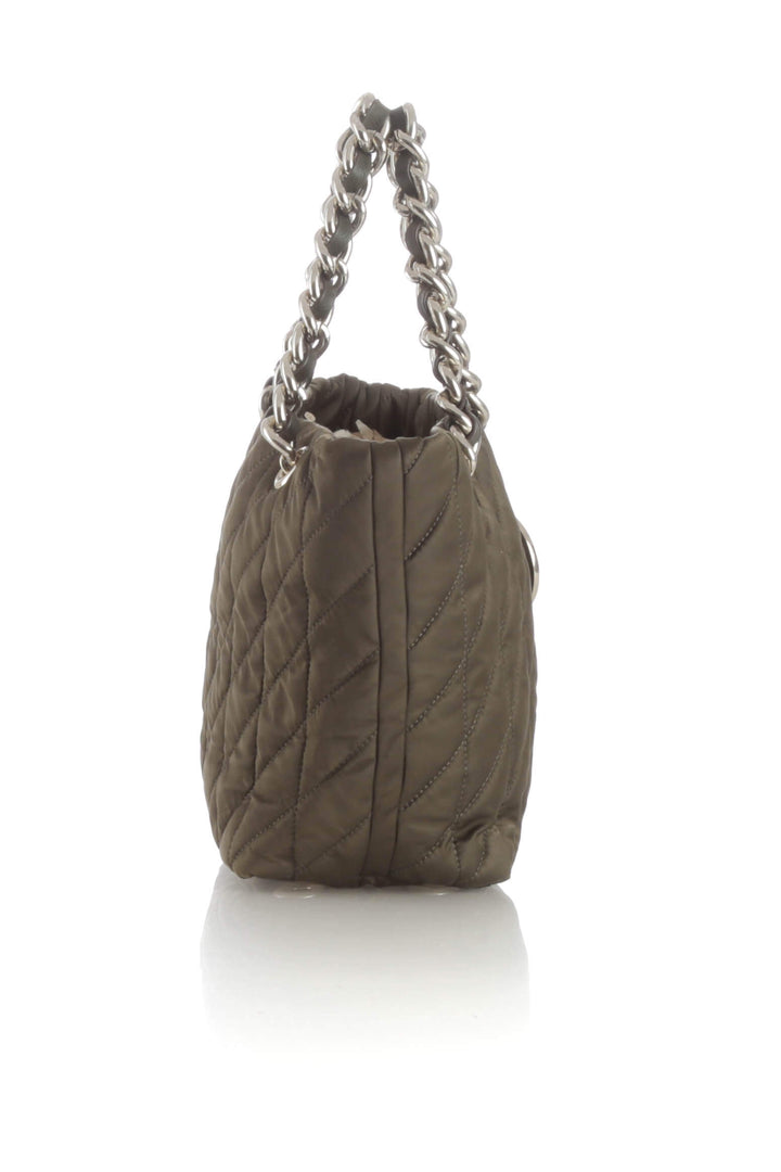 Bolsa Carolina Herrera verde, detalle 5 – ClosetRehab