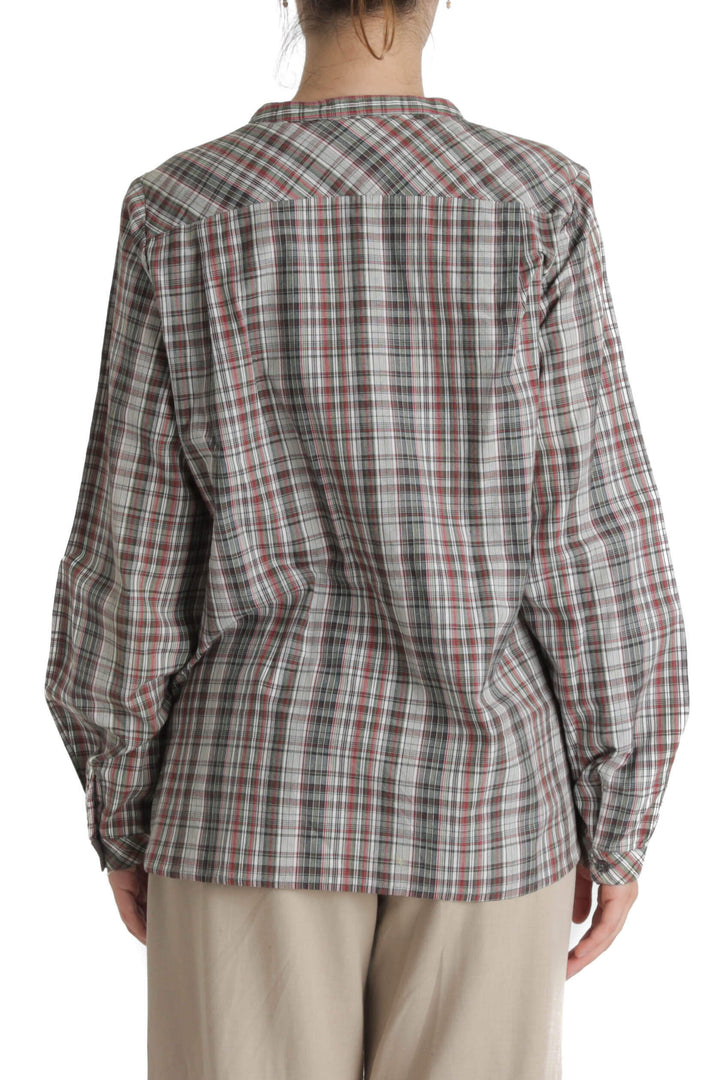Blusa Antik Batik verde, vista posterior – ClosetRehab