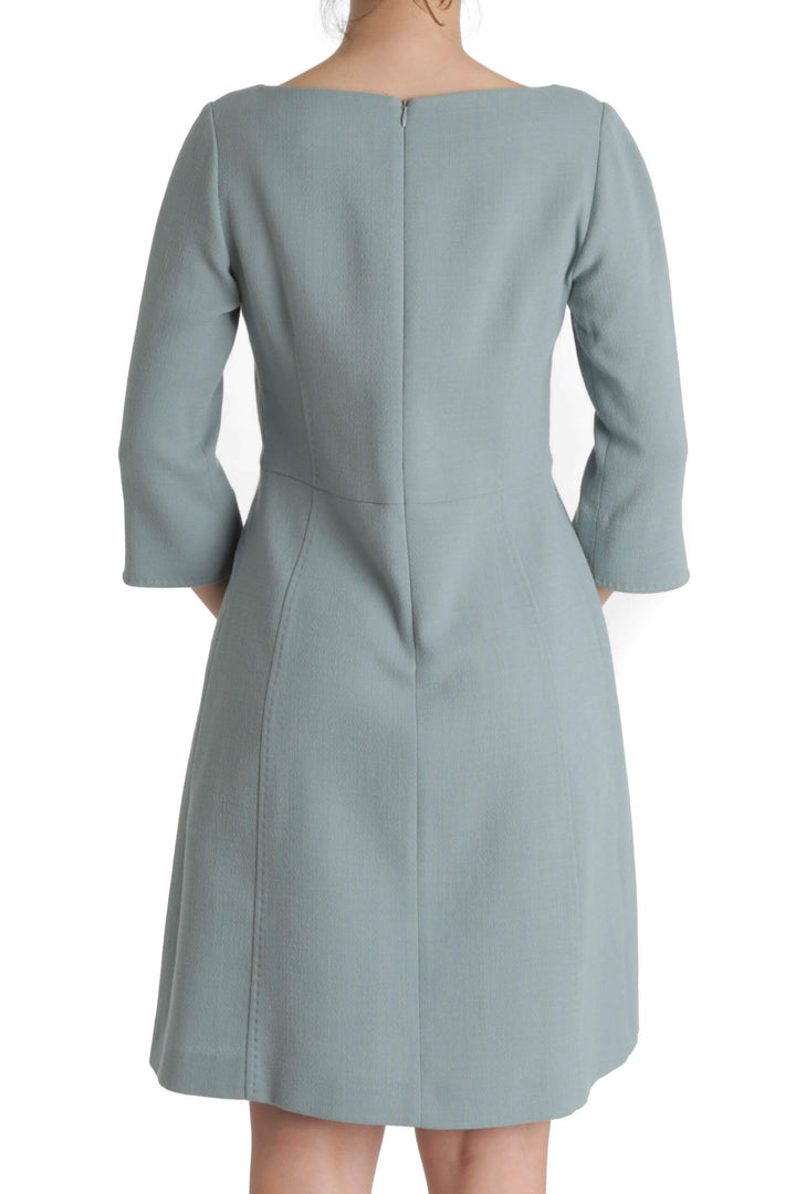 Vestido Ambrosi_Color_Azul, vista posterior – ClosetRehab