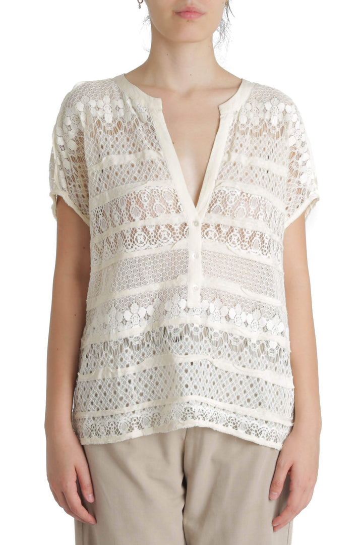 Blusa BCBG Maxazria, vista frontal – ClosetRehab