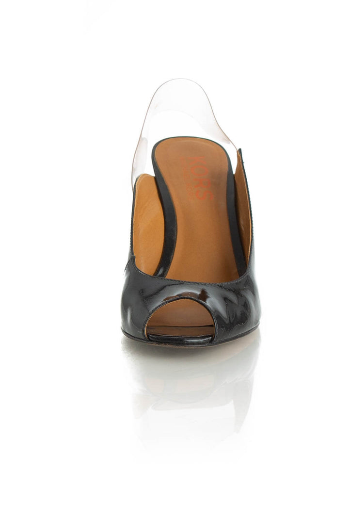 Zapato Michael Kors negro, vista lateral – ClosetRehab