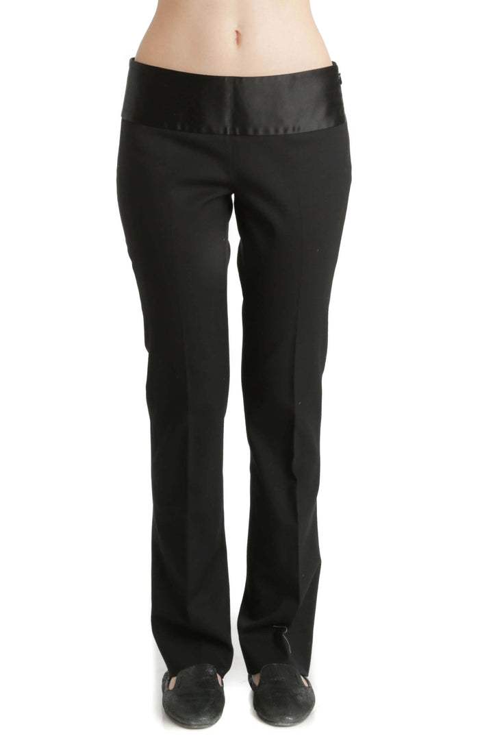 Pantalón Theory negro, vista frontal – ClosetRehab