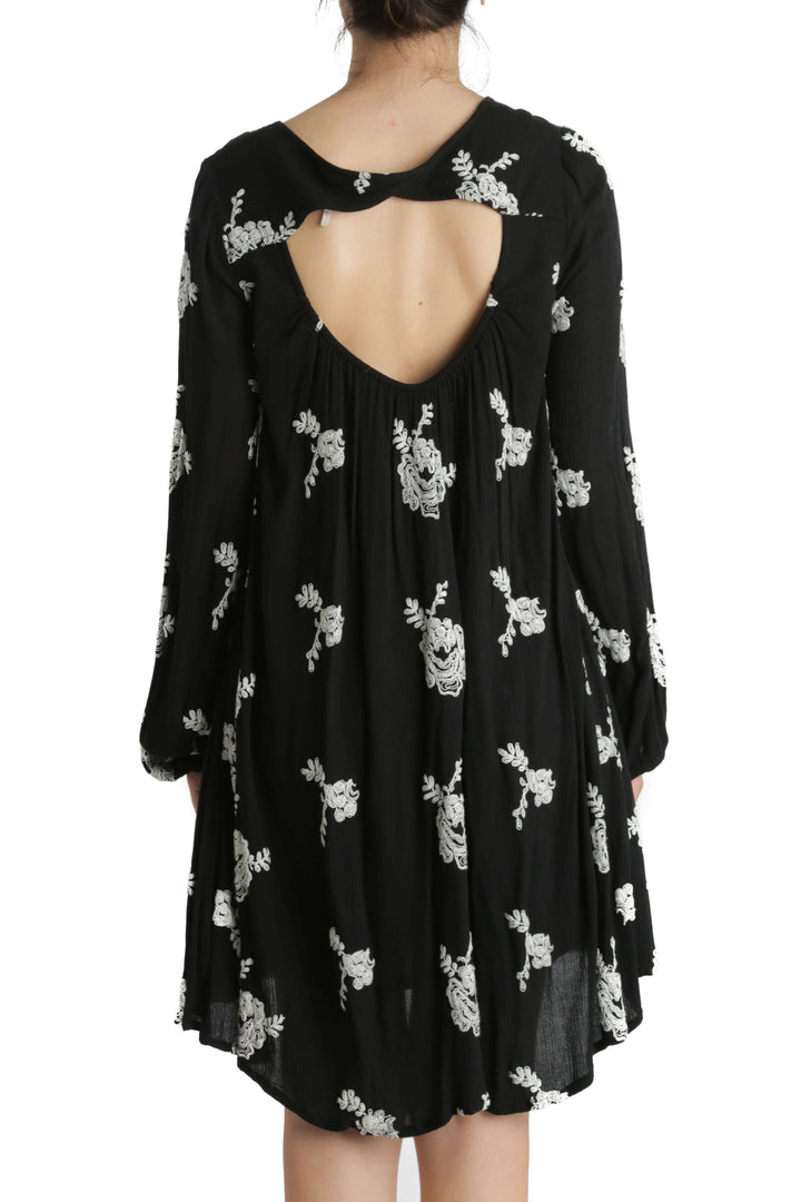 Vestido Free People negro, vista posterior – ClosetRehab