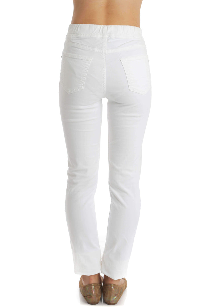 Pantalón Ambrosi blanco, vista posterior – ClosetRehab