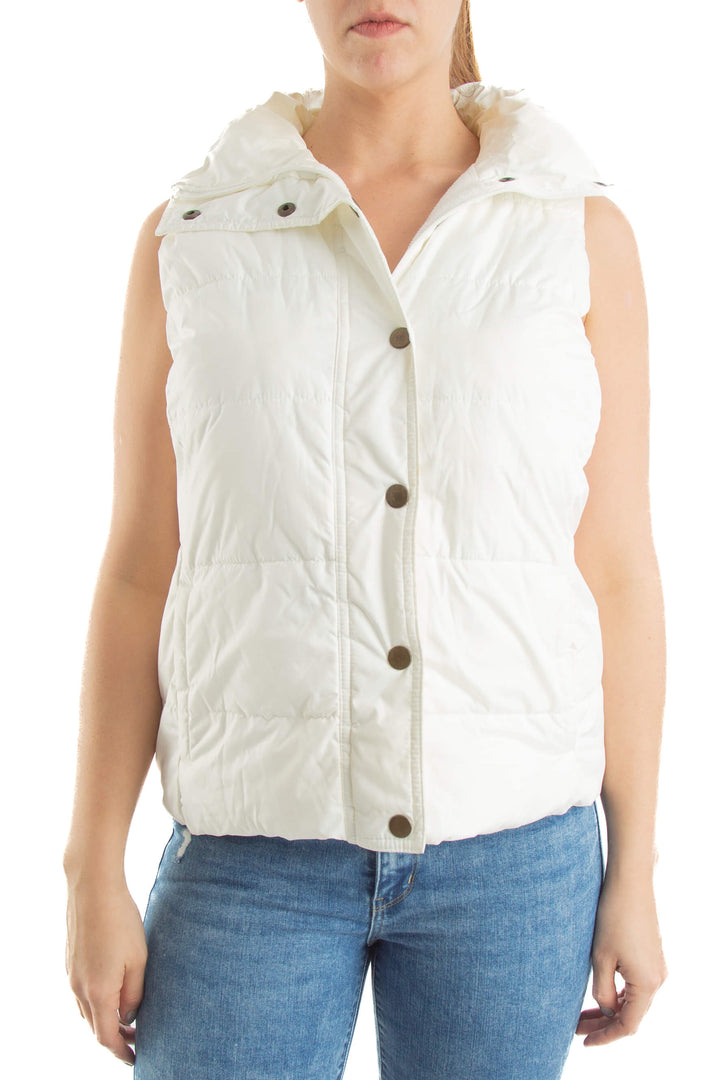 Chaleco Old Navy blanco, vista frontal – ClosetRehab