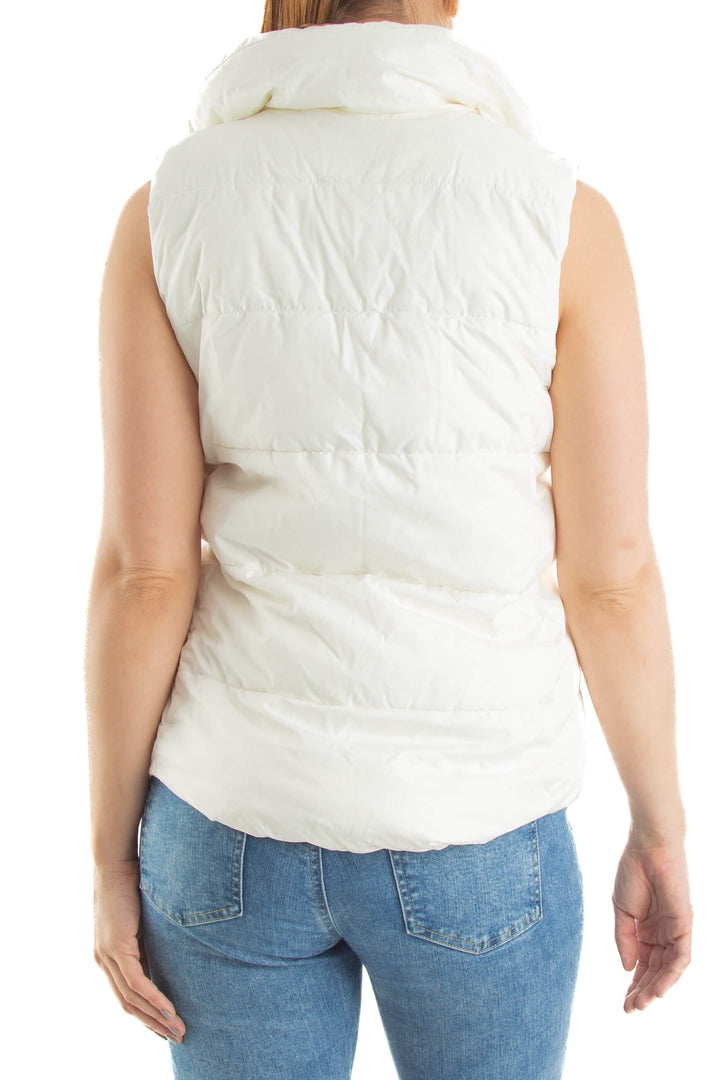 Chaleco Old Navy blanco, vista posterior – ClosetRehab