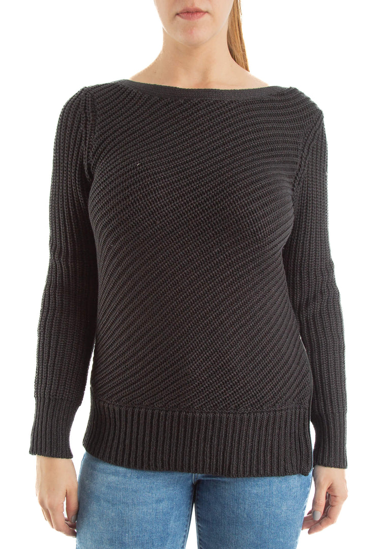 Suéter Calvin Klein negro, vista frontal – ClosetRehab