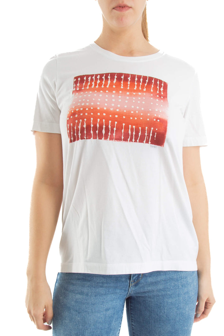 Blusa Ambrosi blanco, vista frontal – ClosetRehab