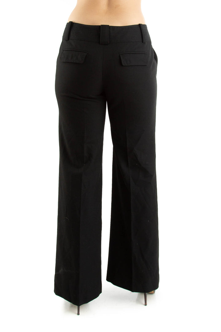 Pantalón Ann Taylor negro, vista posterior – ClosetRehab