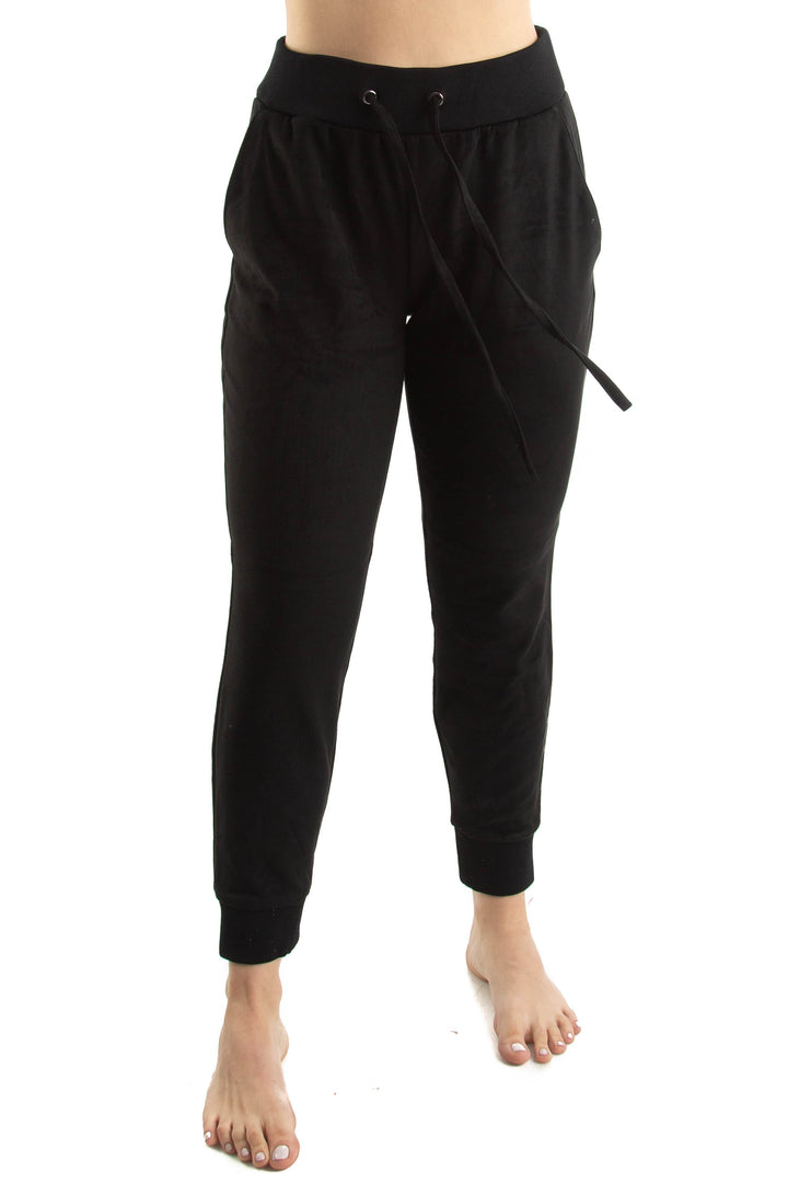 Pantalón Marciano negro, vista frontal – ClosetRehab
