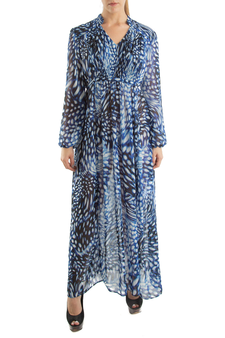 Vestido Chicos azul, vista frontal – ClosetRehab