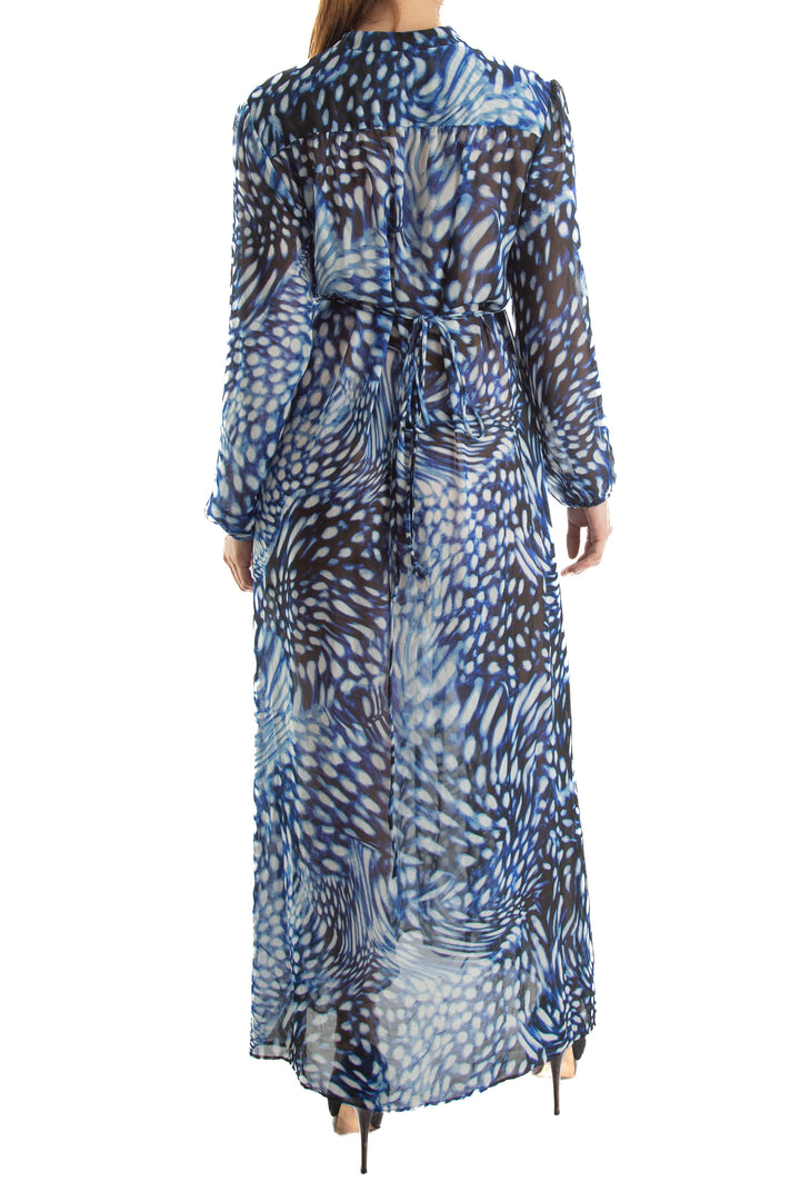 Vestido Chicos azul, vista posterior – ClosetRehab