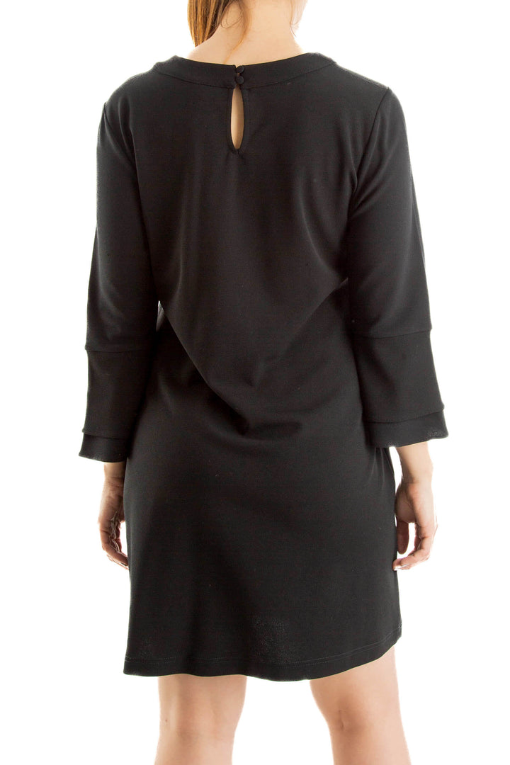 Vestido Charter Club negro, vista posterior – ClosetRehab