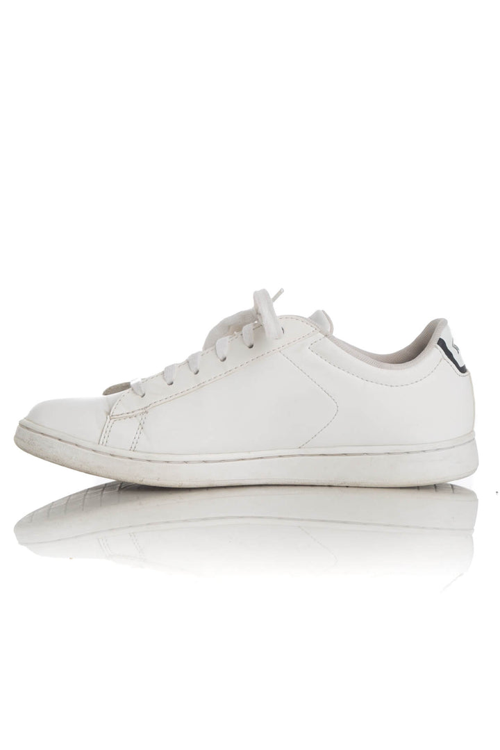 Zapato Lacoste blanco, vista lateral – ClosetRehab