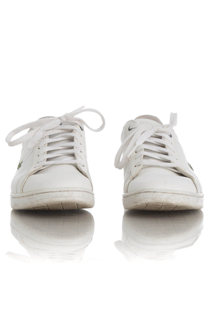 Zapato Lacoste blanco, detalle – ClosetRehab