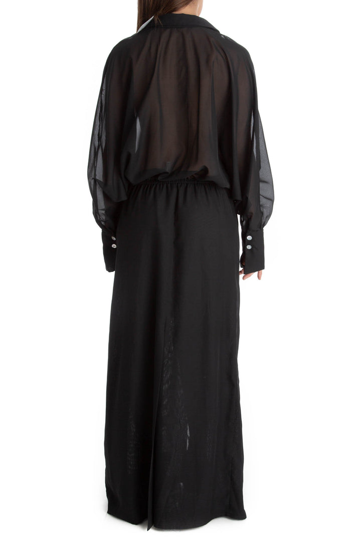 Vestido Trilogia NWT negro, vista posterior – ClosetRehab