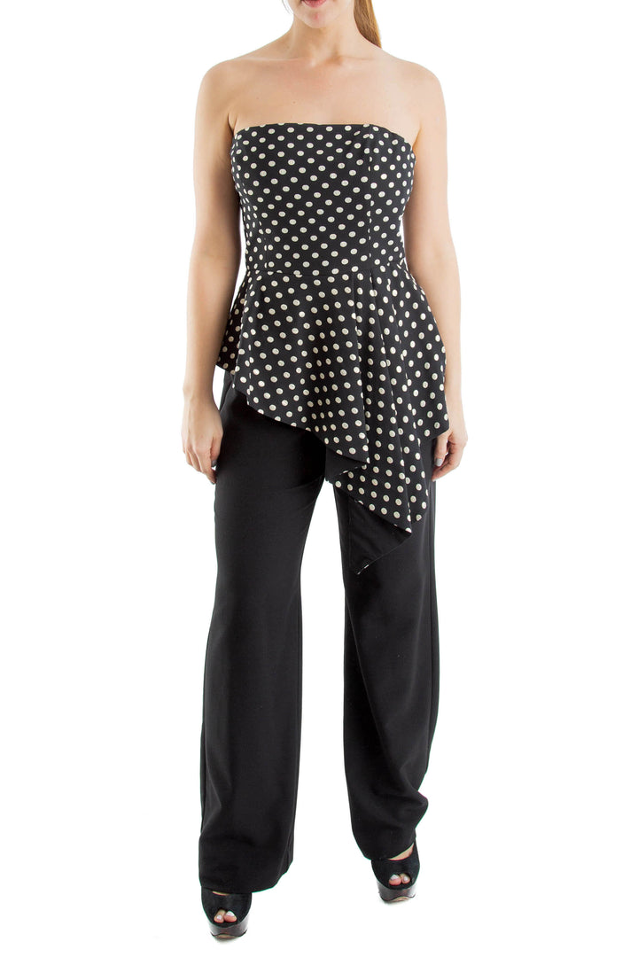 Vestido Black Halo NWT negro, vista frontal – ClosetRehab