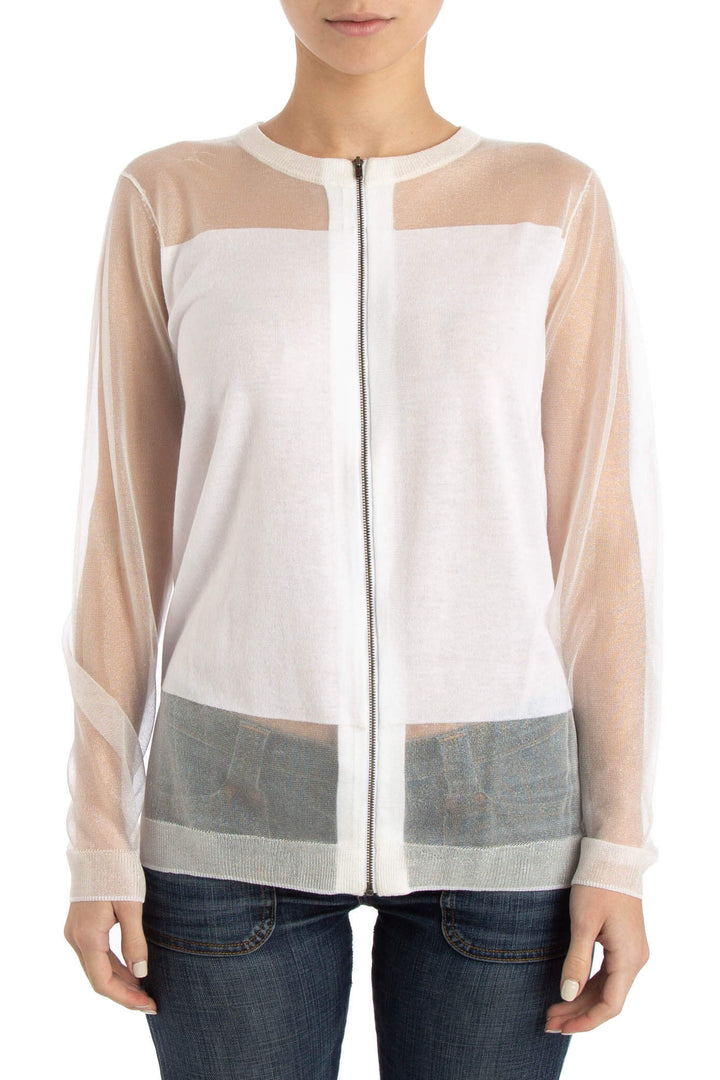 Blusa Trouve blanco, vista frontal – ClosetRehab