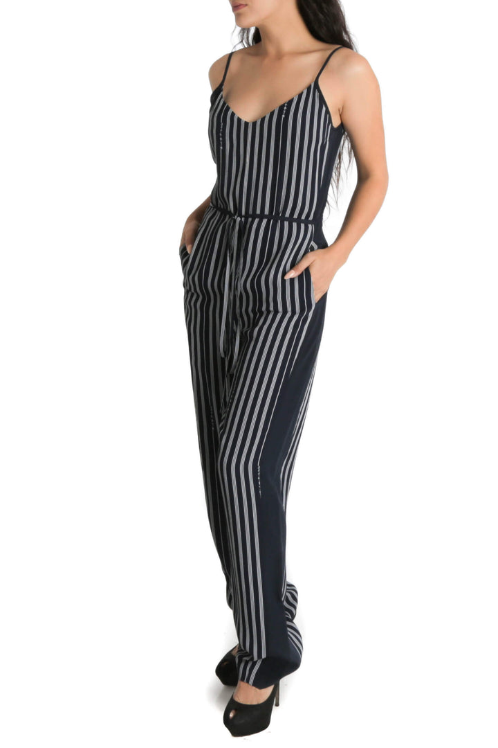 Vestido Rag & Bone azul, vista frontal – ClosetRehab