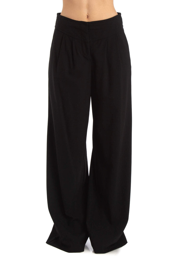 Pantalón Trina Turk negro, vista frontal – ClosetRehab